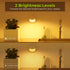 Closet (2 Pack) AUVON Rechargeable Battery Night Light, Mini with Motion Sensor, Warm White LED Stick-On Light