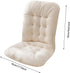ZeawIEsvbyt Rocking Chair Seat Cushion Velvet High Back Pad Fluffy Couch Back Cushion with Straps for Office, Patio