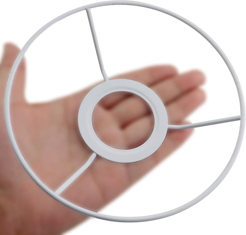 CChiai 5.9 Inch Lamp Shade Ring Round Adapter Connecting Kit Diameter Hardware For Table Frame Wall Floor Crystal Stand