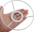 CChiai 5.9 Inch Lamp Shade Ring Round Adapter Connecting Kit Diameter Hardware For Table Frame Wall Floor Crystal Stand