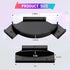 RPBKE Set 3M 55" 65" 75" 6 Set Upgraded Brackets for Philips Hue Play Gradient Light Strip, LED Light Strip Mounting