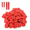 10Pcs Red Caulk Cap for Seal Caulking Tubes, Nozzle Protective Cover, Caulk Saver Sealer Caps