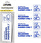 Hand Wash Only Sign Sink Label | Foodservice Compliant | Easy Peel