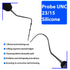23/15 Probe UNC Black Silicone Handle Stainless Steel Dental Periodontal Measuring Probe Professional Diagnostic