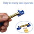 4PCS Grounding Bus Bar - 4 Positions Terminal Block, Brass Wire Screw Terminal Electrical Bus Bars OLA002-4K