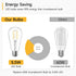SHINESTAR 8-Pack Edison Bulbs, Dimmable Vintage Light Bulbs, Warm White 2700K, E26 LED Bulb 60 Watt Equivalent