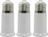 3PCS E26 80mm Socket Extender, Extension Socket Adapter Light Bulb Holder