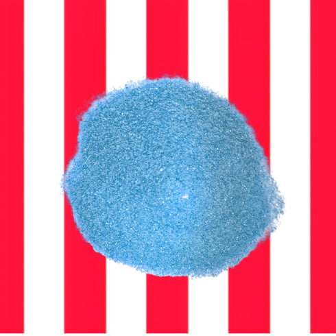 2 lb (32 oz) Blue Raspberry Flossugar Pre-Mixed, Ready-to-Use Cotton Candy Sugar Sweet, Cake-Inspired Flavor Perfect