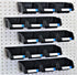 WallPeg Pegboard Bins Fit Standard Peg Board Panels- Kit Organize Hardware, Accessories,