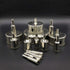 15PCS Diamond Drill Bit Set, 3 Otters Hole Saw for Glass, Marble, Granite Stone