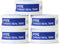 I37-5 PTFE Thread Seal Tape for Plumbers, White 3/4 Inch x 1080 Inch (Pack of 5 Rolls)