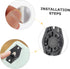 8pcs PRETYZOOM Material Storage Case Caster Adhesive Rolling Wheels High Load Capacity Noiseless Moving Cart Wheels