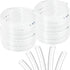 Clear Vinyl Tubing, Clear Hose PVC Tubing (1/2" ID x 5/8” OD x 10 Feet)