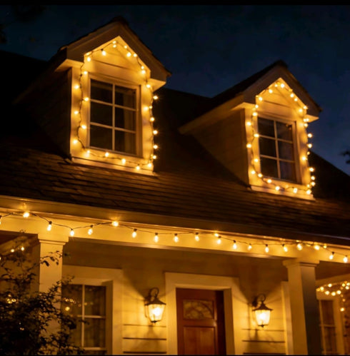 Hrsovii C7 Bulb, 8W E12 Bulb, Dimmable (Pack 15) Clear Incandescent Light Candelabra Base Suitable for Christmas String