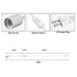 15ft E26 360W Bulb Simple Deluxe Extension Hanging Lantern Pendant Light Lamp Cord Cable Socket On/Off Switch, (No
