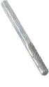 Forney 60140 Tungsten Carbide Burr, Cylindrical, 1/8-Inch Shank, 1/8-Inch
