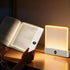 DENEZE White Smart Led Reading Light, Book Light Treasure Box, Rechargeable Clear LED