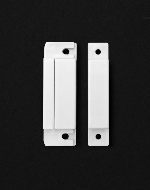 QWORK MC-31 Wired Surface-Mounted NC Magnetic Door Window Contact Sensor Alarm, Pack of 5