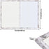 Bulletin Board Whiteboard Combo, White Felt Board for Office, School, Kitchen, Bedroom, White Wood Frame, 17.7"*23.6"