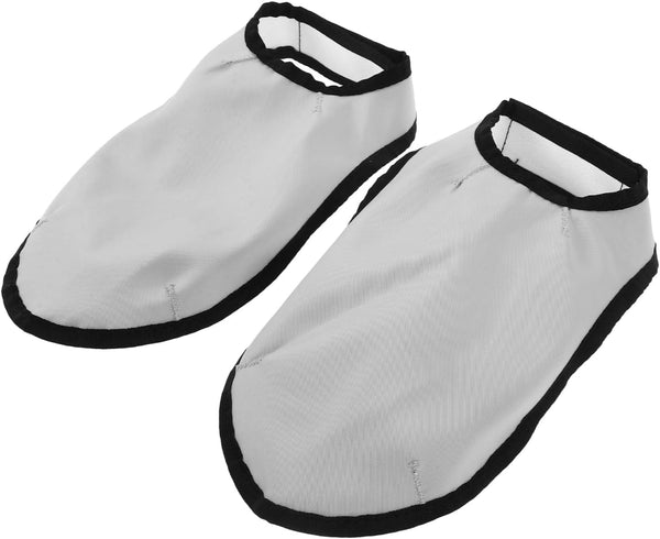 Baluue Barber Shoes Covers Haircut Shoes Protectors Portable Breathable Shield for Salon