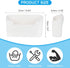 uxcell 6Pcs No Drilling Wall File Organizer, Magazine Holder, Adhesive Wall Pocket, Office Supplies, White