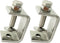 0-25Mm Mini Stainless Steel C Clamps, 4Pcs Heavy Duty Woodworking U Clamp Set for Welding