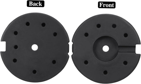 Sturdy Weighted Base for Floor Lamps - Secure Support for Desk and Bedside Lighting