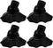Homoyoyo 4pcs Folding Chair Leg Caps Non-Slip Frog Foot Protector 16mm Anti-Sink