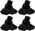 Homoyoyo 4pcs Folding Chair Leg Caps Non-Slip Frog Foot Protector 16mm Anti-Sink