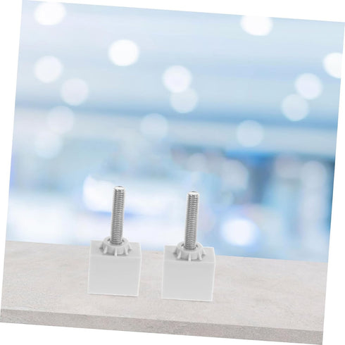 4pcs Cabilock Side Table Support Heavy Duty Clamps under Support Bolt Side Table Mounting Rail Accessories