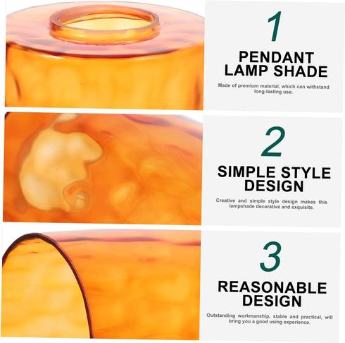 Bulbs Glass Lampshade Candelabra Cylinder Lamp Shade Chandelier Light Covers Bathroom Decorations Amber Light