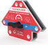 YESWELDER Switchable Arrow Welding Magnet, 33-44LBs On/Off Switch Magnetic Holder