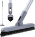 DSV Standard Grout Scrub Brush with Long Handle, 50'' Tile Grout Scrubber,