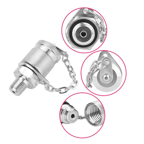63MPa/630BAR Hydraulic Pressure Test Coupling Kit for Hydraulic System Construction Machinery (G1/8)