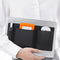 Lacdo 3-Pocket Mouse Holder for Laptop Stick on, External Hard Drive SSD