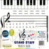 DIAND Magnetic Dry Erase Board, Note Reading Board for Music Lessons, Best Gift for Music Teacher
