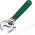 SPEEDWOX 6 Inch Adjustable Wrench, Black Oxide with Laser-Etched SAE Scales