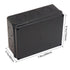 Junction Box, Reserved Holes Electrical Boxes Waterproof IP65 ABS Plastic Electrical Power Cord Enclosure Project Box Black 7.9 x 6.1 x 3.1 inch(200x155x80mm)