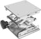 Lab Scissors Jack, Stainless Steel 6 x 6 inch Laboratory Support Jack Platform, Expandable Lift Height from 75mm to