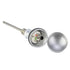 High Efficiency RTD PT100 Temperature Sensor Probe 1/2" NPT Thread Thermocouple Terminal Head for Temperature Controllers Industrial(Protection tube 100mm)