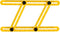 POWERTEC Multi Angle Measuring Ruler for Woodworking, Crafting, and Tile Cutting, ABS Plastic Angle Finder