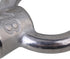 CNBTR Japanese Style Silver M8 304 Stainless Steel Ring Shape Lifting Eye Nut, Set of 5