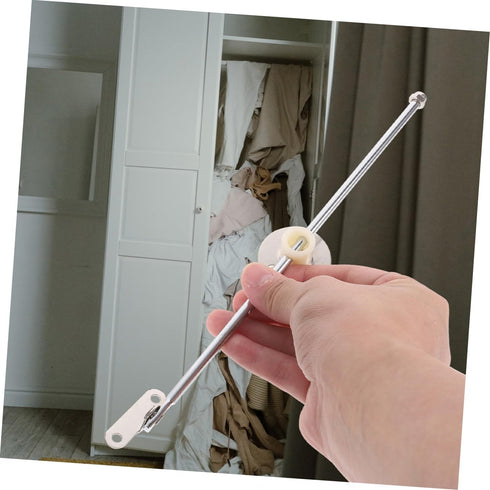 6pcs ORFOFE Cabinet Door Hinges Rod Design for Furniture Flexible Support Mechanism for Easy Operation Suitable