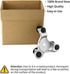 Xiyesang 6" 4 200 lbs 1 Steel Tri-Dolly pcs, Load Capacity, Great for Moving Furniture & Appliances, Durable and Easy