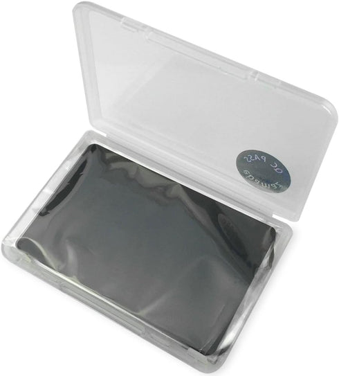 Metal Business Cards Tablet Thick 86X54mm, Pack of 10PCS (Stainless Steel 0.5mm thickness, Original Finishing Black)