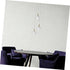 8 Inch ULTECHNOVO Frosted Glass Globe Lamp Shade round White Milk Glass Replacement for Pendant Light Wall Sconce
