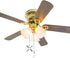 SHIFANQI 4 Pack 3D Bulb&Fan 12 Inches Ceiling Fan Pull Chain, Pull Chain Extension, Decorative Chain Pulls Pendant