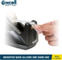 Excell EX-11419BK Desk Tape Dispenser with Non-Skid Base, 1" Core Desktop Tape Dispenser for Home, Office, Gift Store