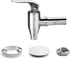 DOZYANT Beverage Dispenser Push Style Spigot,Stainless Steel Polished Finished, Water Dispenser Replacement Faucet