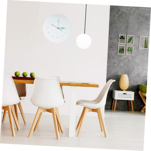 80mm Luxshiny Frosted Glass Globe Lamp Shade round Light Fixture Cover Replacement for Ceiling and Wall Sconce, Milky